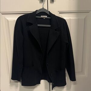 Skies Are Blue Black Women's Blazer